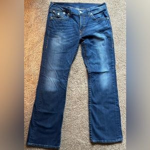 36 | Bootcut Premium Basics Dark Wash Jeans "True Religion"